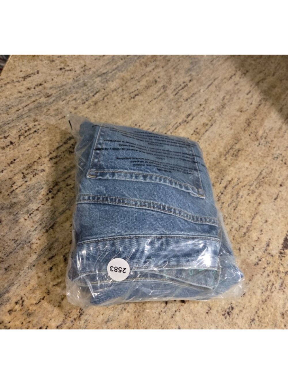Old Navy Womens Jeans 8 Wide Leg Extra High Rise Mackenzie Blue 30x29" - Picture 14 of 14